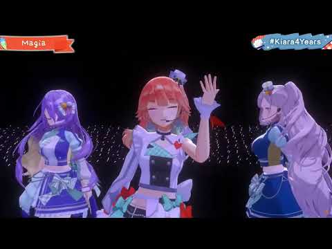 MAGIA by Kiara, Moona, Reine【3D LIVE】MIRAGE