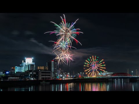 （音楽なし）2024.12.21 ISOGAI 花火劇場 in 名古屋港