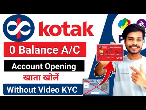 Without Video KYC | Kotak mahindra bank open account zero balance | bank account without video kyc