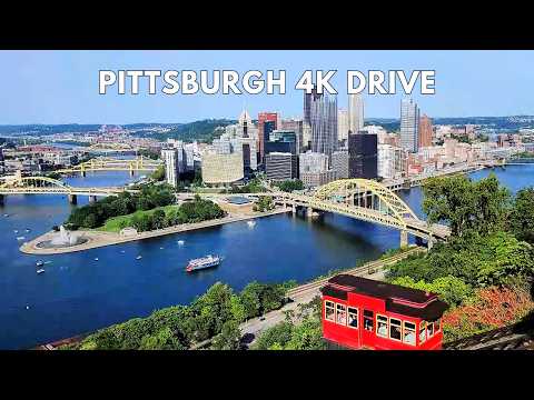 Grand View Scenic Byway | Pittsburgh 4K Driving Tour