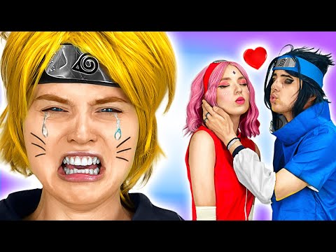 NARUTO Is In LOVE With ME! Extreme Love STRUGGLES in Naruto SCHOOL by La La Life Emoji