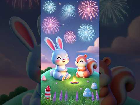 Bunny's Daily Song: Firework Adventure #cute #song #music #picture #image #3d