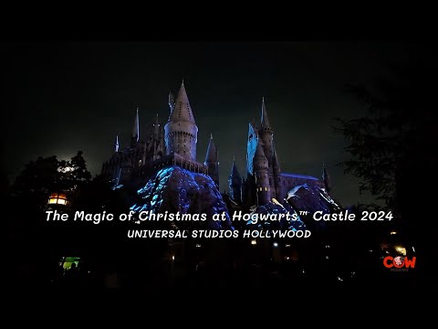 The Magic of Christmas at Hogwarts Castle 2024 Universal Hollywood Wizarding World of Harry Potter