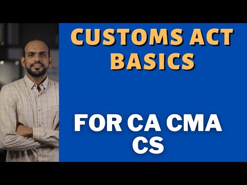 CUSTOMS ACT PART 1 MALAYALAM