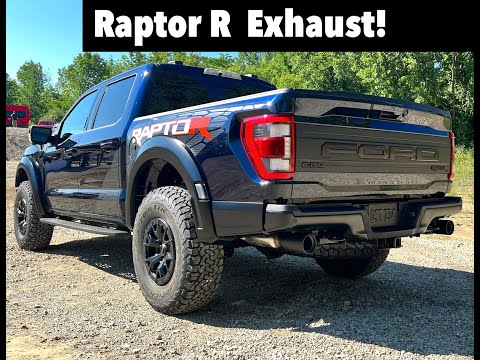 Hear the 2023 Ford Raptor R Supercharged V8 Engine Roar!