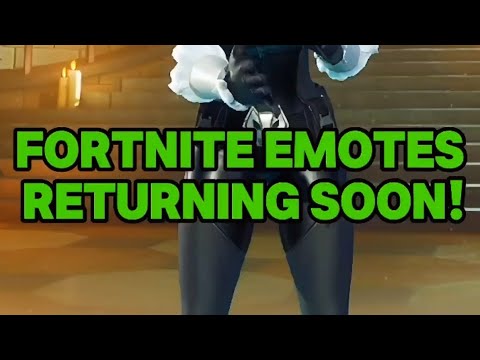 Fortnite Emotes Returning Soon!