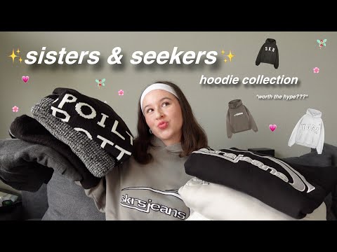 ULTIMATE 2024 sisters & seekers collection: best hoodies I´ve ever bought?? || showcase & try-on