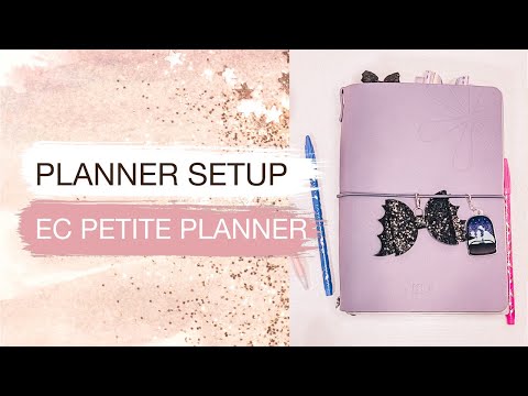 Planner Setup | ERIN CONDREN PETITE PLANNER