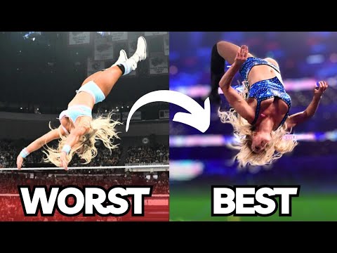 Tiffany Stratton, IYO SKY, Charlotte ... Who has the best Moonsault in the WWE Women's Division ?