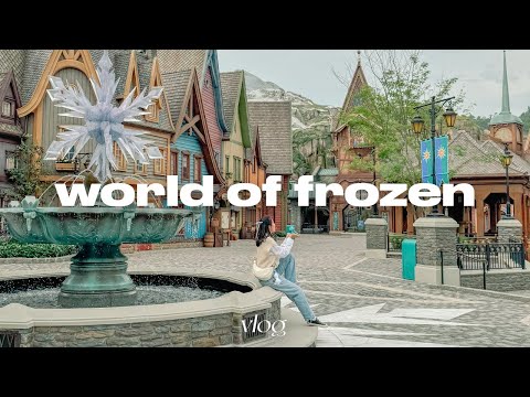 a weekend at world of frozen ❄️ hong kong disneyland