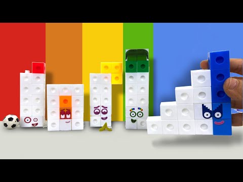 DIY Numberblocks 11 to 15 Using SnapCubes || Keith's Toy Box