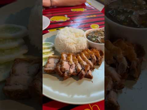 Pork Belly & Fish Soup #thailand #burmese #shorts