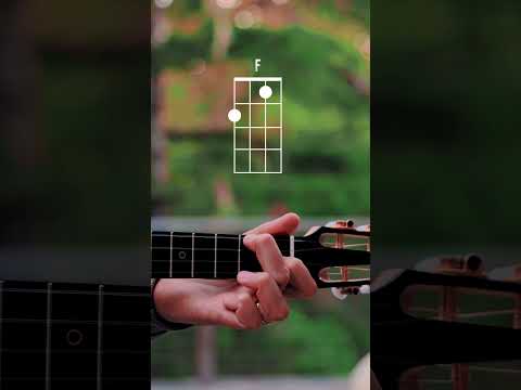 How To Play "F" Ukulele Chord // Beginner Ukulele Chord Series #17