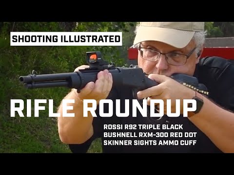 Rifle Roundup: Rossi R92 Triple Black with a Bushnell RXM-300 Red Dot Optic