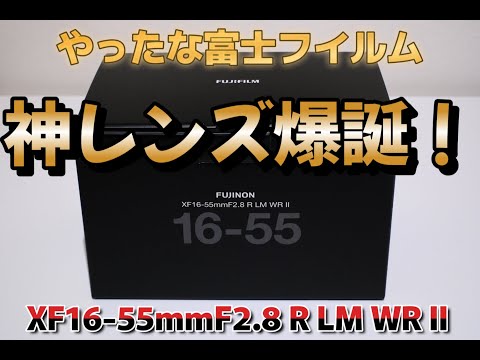 【購入レビュー】XF16-55mmF2.8 R LM WR IIは今後10年を支えてくれる神レンズ