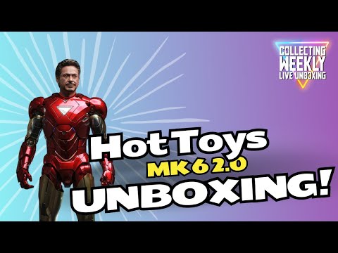 Hot Toys Mk 6 2.0 Live Unboxing