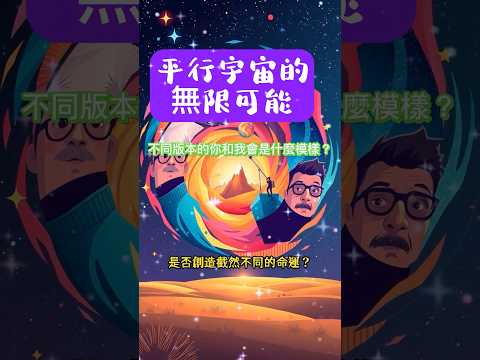 平行宇宙中的無限可能-不同版本的你和我會是什麼模樣？