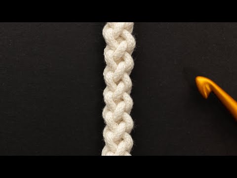 [Crochet Knots]  Zipper Sennit