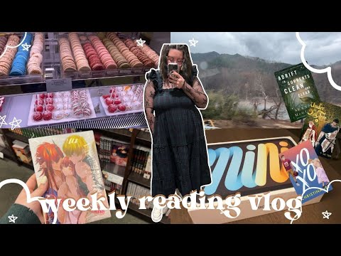 trying to finish up books, visiting the carolinas, new ipad mini | weekly reading vlog