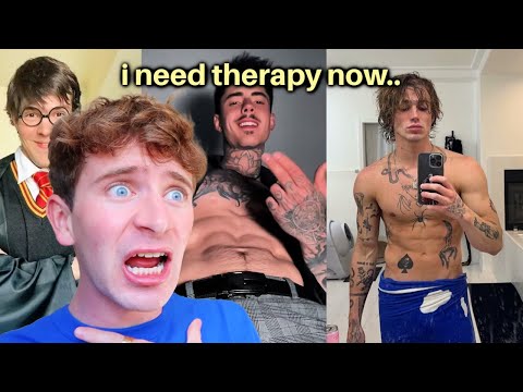 REACTING TO TIKTOK THIRST TRAPS PT 2 *disturbing🥰*