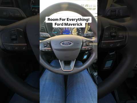 Room For Everything! Ford Maverick