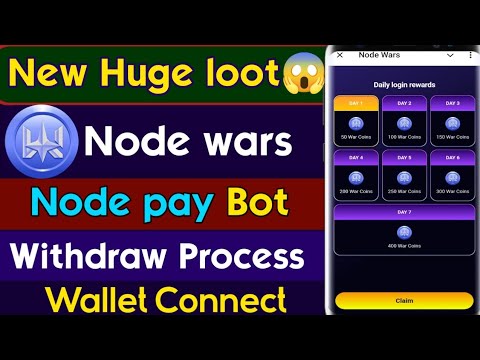 Node wars Airdrop | Node wars bot | Node wars listing date | Node wars wallet Connect