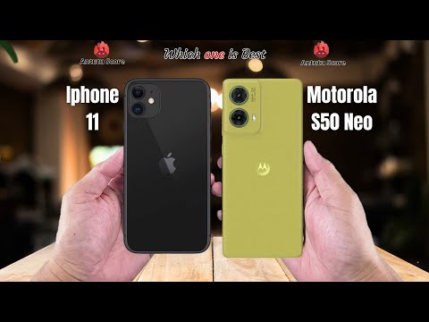 Iphone 11 vs Motorola S50 Neo  Full comparison ⚡Which one is Best