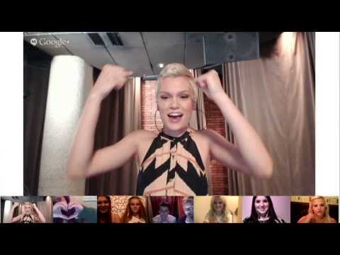 Jessie J Rio Google+ Hangout highlights - #TakeMeToRio