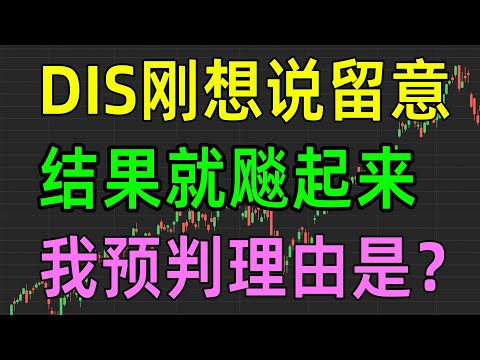 美股收评1114，DIS刚想说留意，结果就飚起来，我预判理由是？