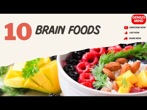 10 Brain Foods | दिमाग तेज करने के लिए क्या खाएं | Brain Health Food