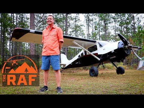 A MOOSE in the WOODS! 400HP Radial Engine Aircraft + RAF Weekend Fly Out