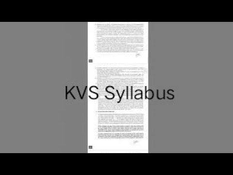 KVS Syllabus Changed ? 🤐😫 || क्या है viral syllabus ?  अब क्या पढ़े ? Do not worry