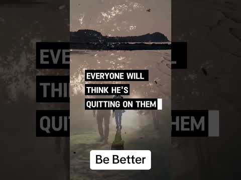 Be better in life