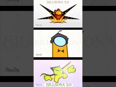 billsona 1-3 [ which is ur fav? :P ] #amongus #flipaclip #billcipher #gravityfalls #animation