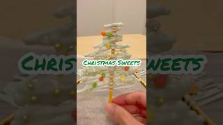 Easy Christmas Tree Treats with Pretz 🎄🎁✨ #japanesefood#japaneserecipe #christmassweets