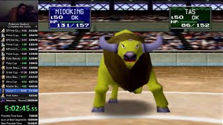 Pokemon Stadium 1 - Complete the Game Speedrun in 19:41:57 [Current World Record]