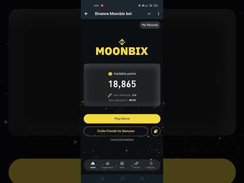 Moonbix new binance airdrop free earning D🙂M