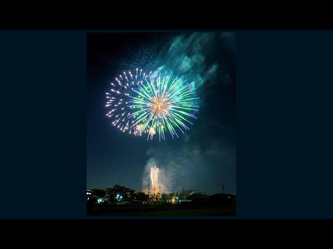 (4K)  第40回斑鳩町商工まつり エンディング打ち上げ花火　July 23rd, 2022