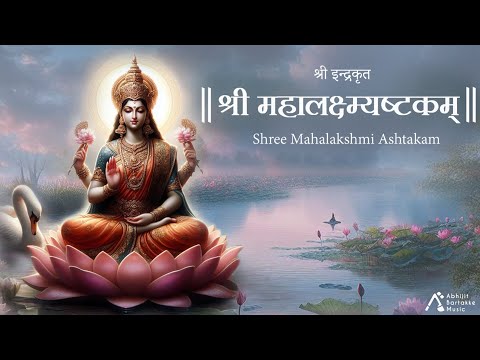 Shree Mahalakshmi Ashtakam | श्री महालक्ष्मी अष्टकम्  | Lyrical | Chorus | Abhijit Bartakke