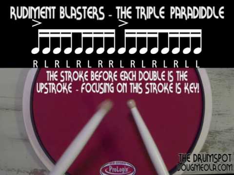 The Triple Paradiddle Rudiment - Canadian Drum Gear - DOUGMEOLA.COM / The DrumSpot