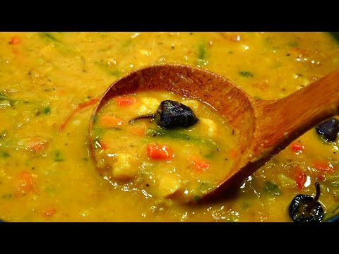 The ONLY Vegetable Lentil Dal Recipe You’ll Ever Need | Veg Dal Recipe