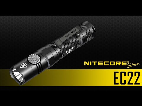 (Discontinued) NITECORE EC22 Infinitely Variable Brightness 1000 Lumen Rotary Switch LED Flashlight