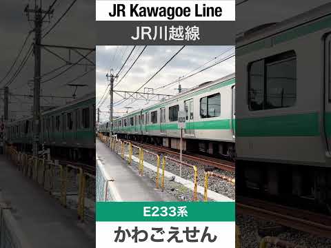 Japanese Trains for Kids - JR Kawagoe Line