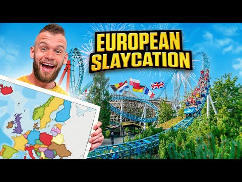 22 DAYS TO RIDE OVER 100 ROLLER COASTERS IN EUROPE - The Full Series