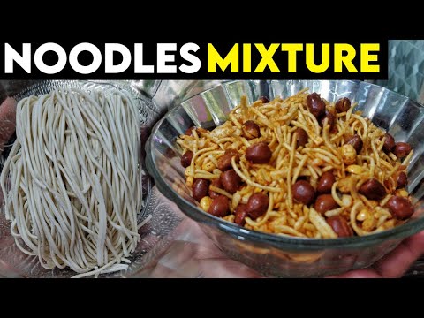 How to make mixture using noodles | South indian mixture recipe in tamil |