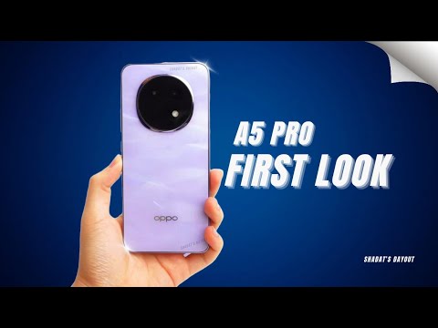 OPPO A5 Pro First Look! Stunning Design, Specs & Launch Date Revealed!