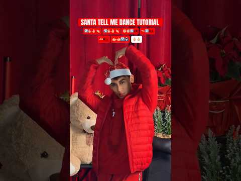 ARIANA GRANDE - SANTA TELL ME DANCE TUTORIAL (SPED UP 2023 VERSION) #shortdance #short