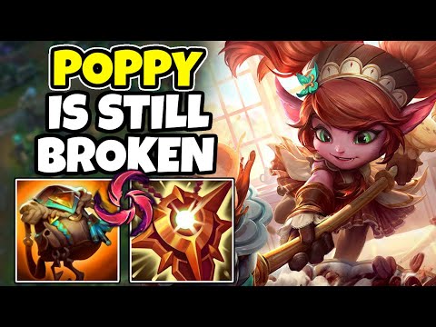 RIOT TRIED TO NERF POPPY BUT SHES STILL BROKEN - 14.21 LEAGUE OF LEGENDS