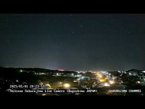 【絶景LIVE】桜島ライブカメラ（噴火・雲海・朝焼け・星空） live camera  volcano-Sakurajima ,Kagoshima,Japan