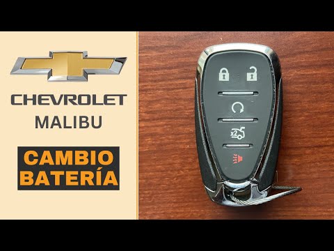 Chevy Malibu: Cambiar la batería del llavero